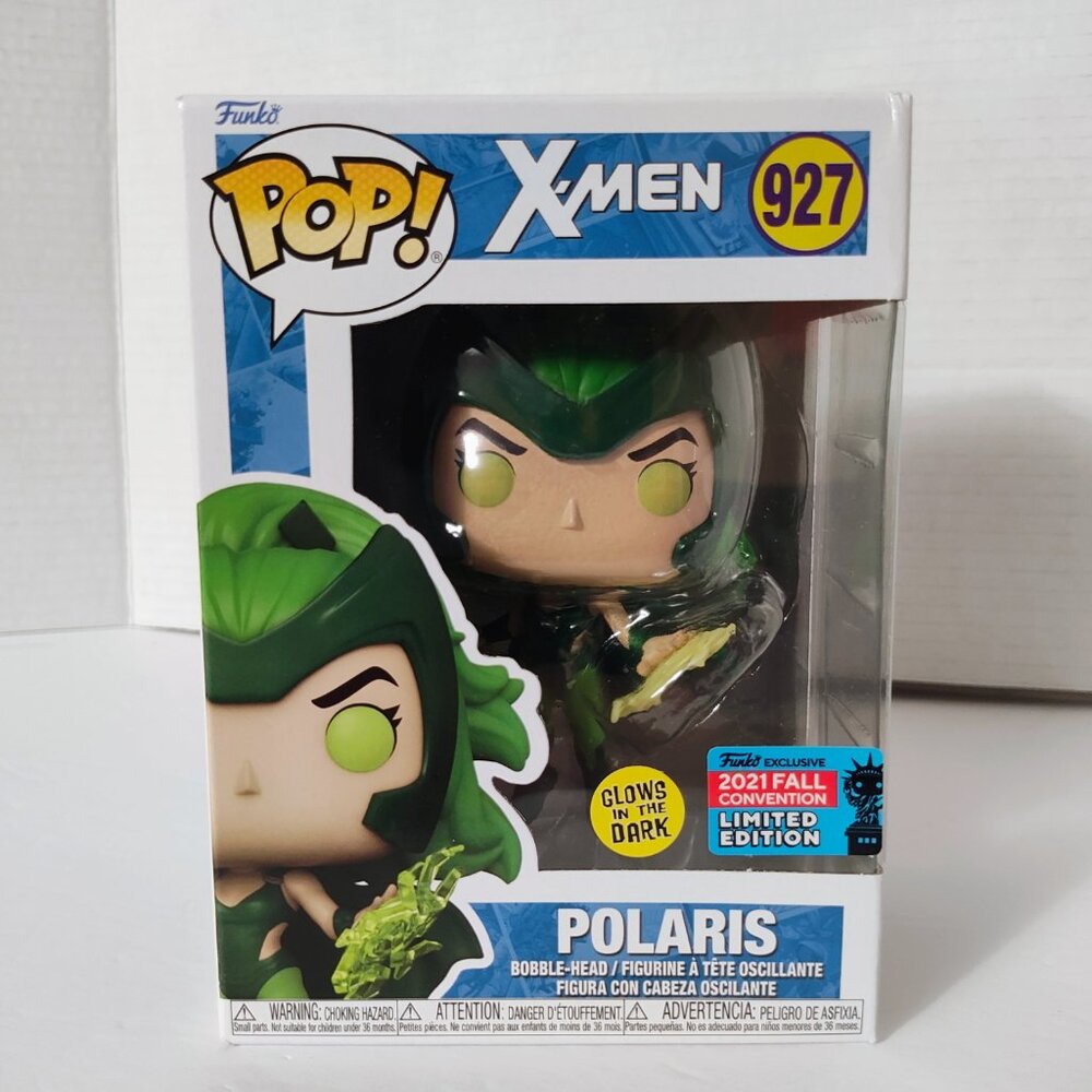 Pop! X-Men - Polaris #927 - 2021 Fall Convention Edition (GITD)